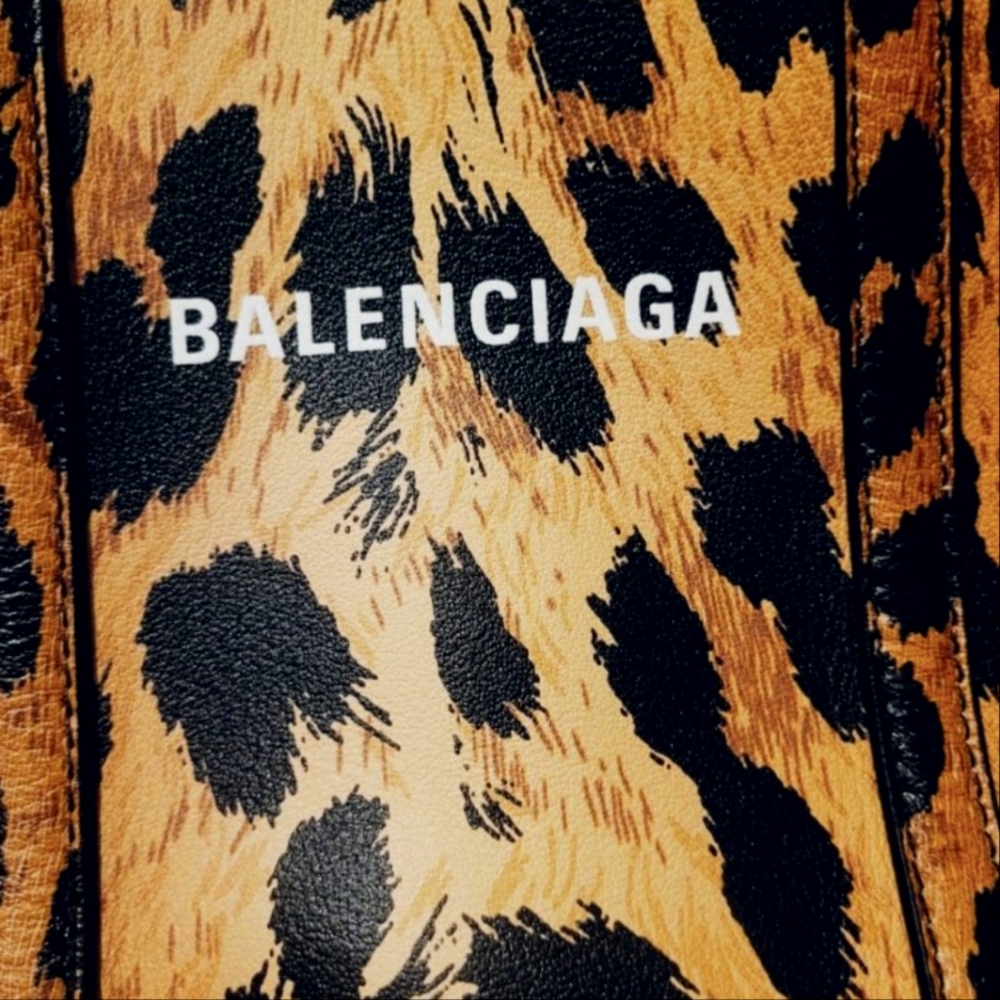 Balenciaga leapard print small bag